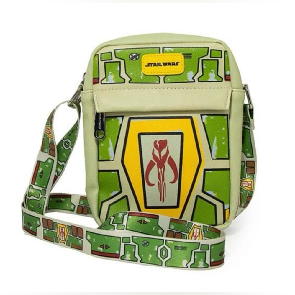 NWT Buckle-Down Star Wars Mandalorian utility small crossbody bag